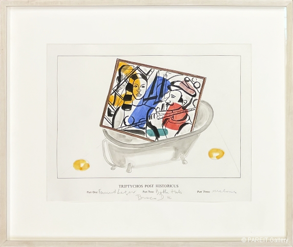DIMITRIJEVIC Braco - Triptychos Post Historicus - Fernand Leger